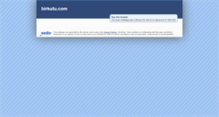 Desktop Screenshot of birkutu.com